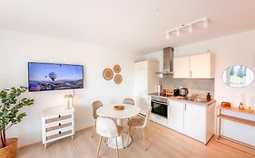 Thesunset Club - Studio II - Kueche - Balkon - Parken
