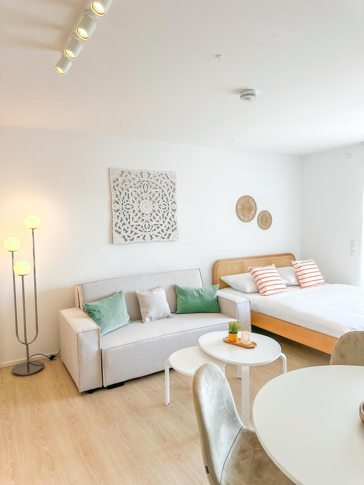 Thesunset Club - Studio II - Kueche - Balkon - Parken Memmingen Buitenkant foto