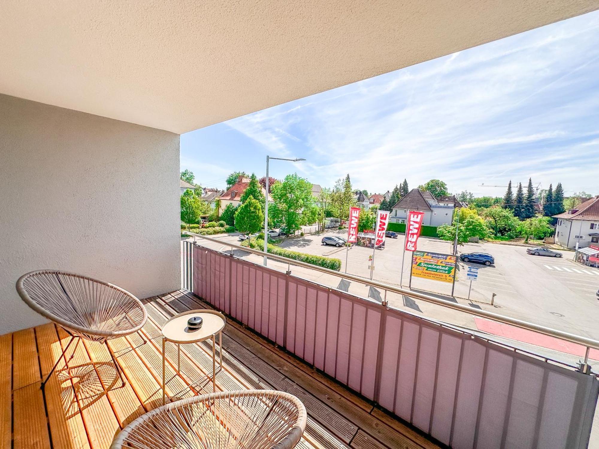 Thesunset Club - Studio II - Kueche - Balkon - Parken Memmingen Buitenkant foto